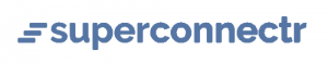Logo Superconnect au bleu Assopreneur·e